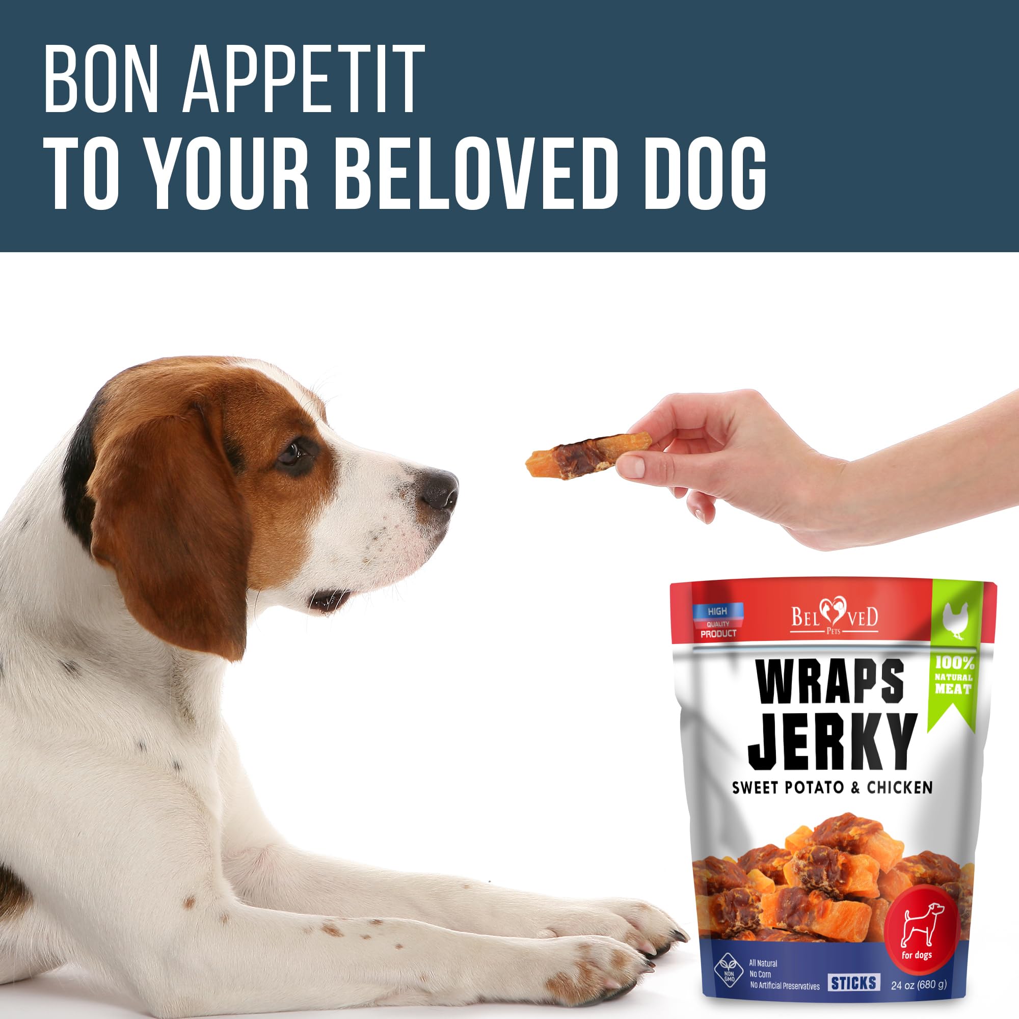 Snacks Beloved Pets para perros de distintos tamaños