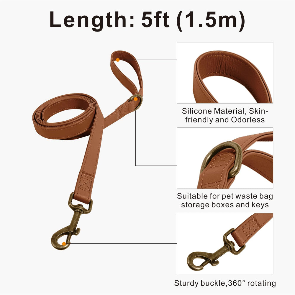 Ben & Fellows hebilla zinc collar silicona, cierre seguro y duradero para exteriores