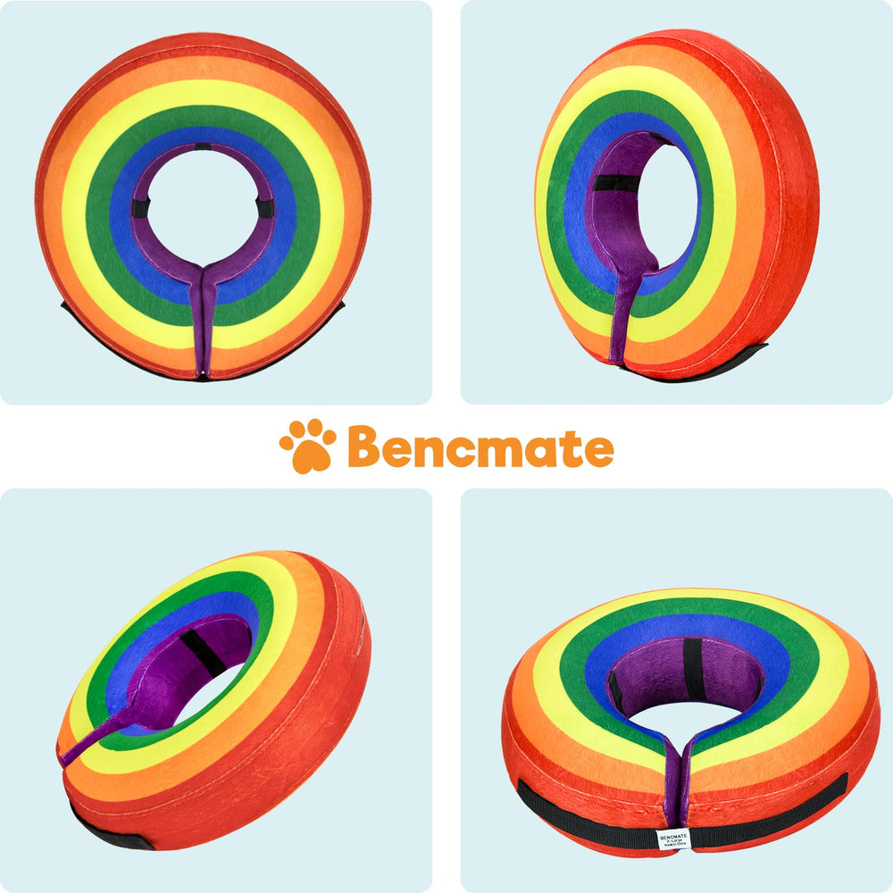 BENCMATE collar deflable fácil de almacenar cuando no se usa