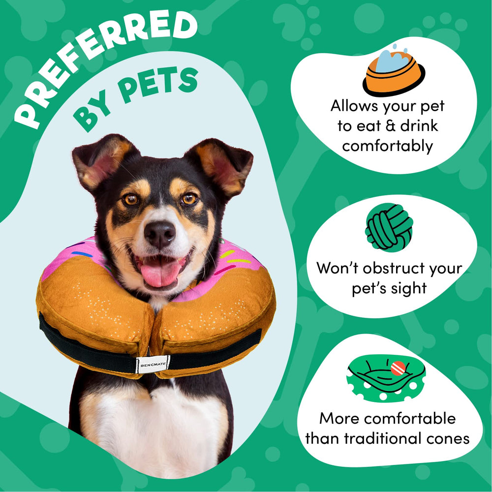 BENCMATE collar donut, ajuste sencillo y almacenamiento compacto para casa y viaje.