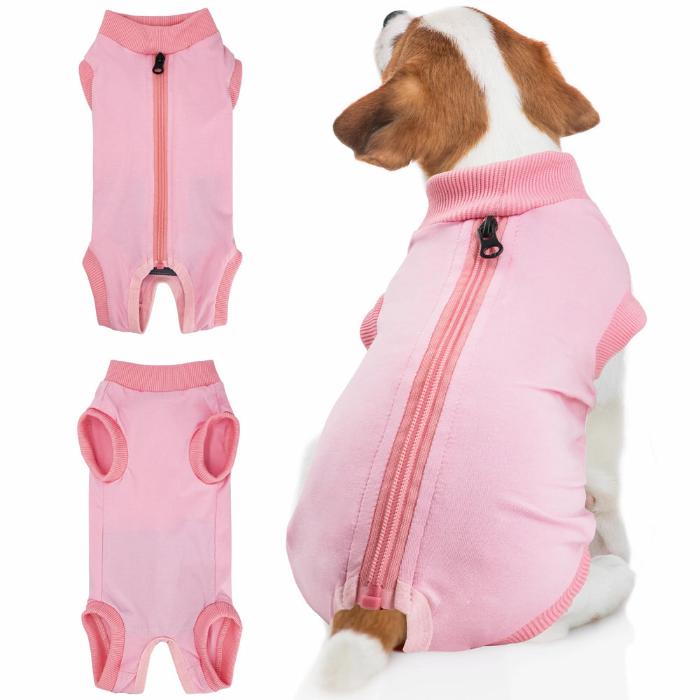 BENCMATE traje recuperación perro frontal protege herida y facilita curación