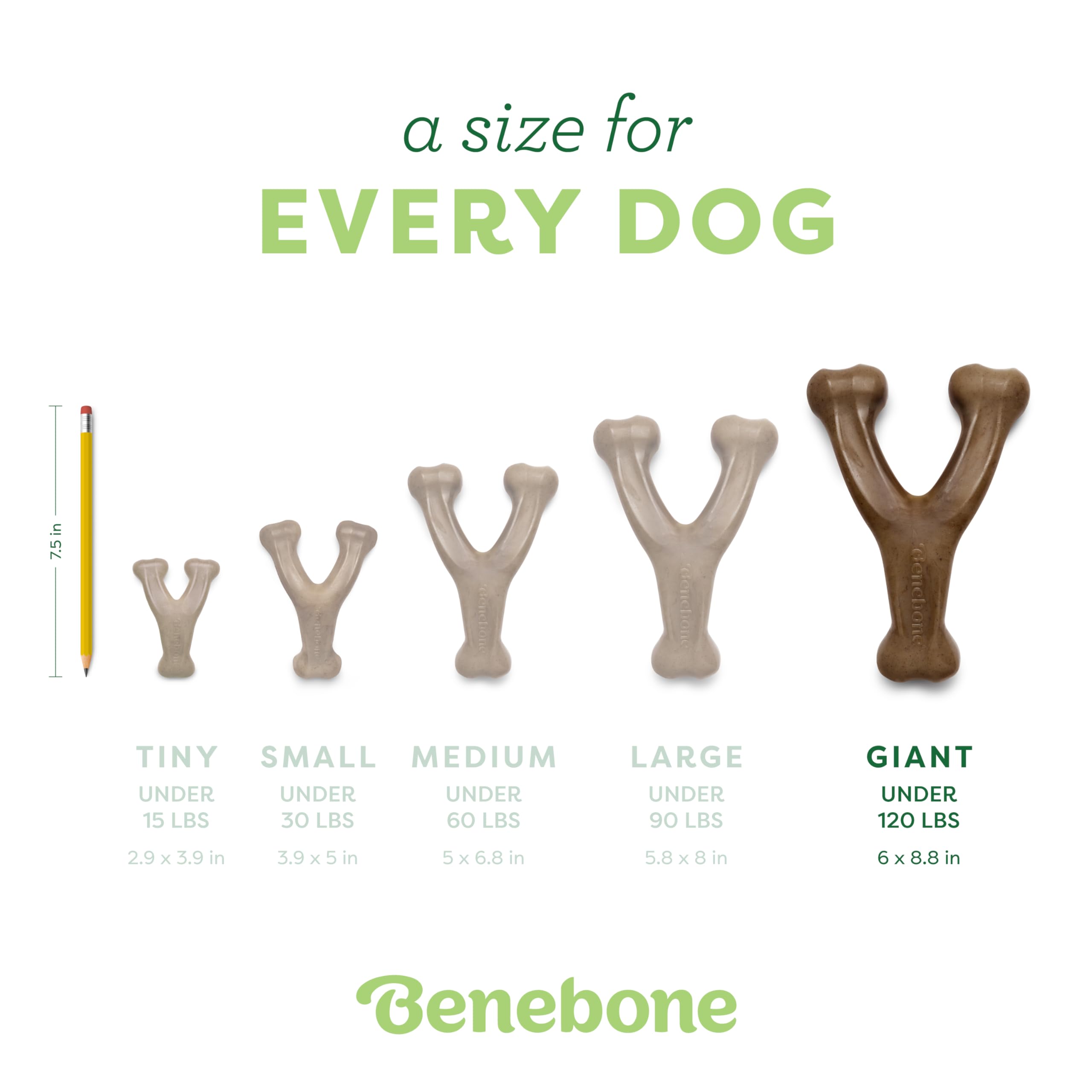 Benebone Wishbone, hecho en Estados Unidos con control de calidad.
