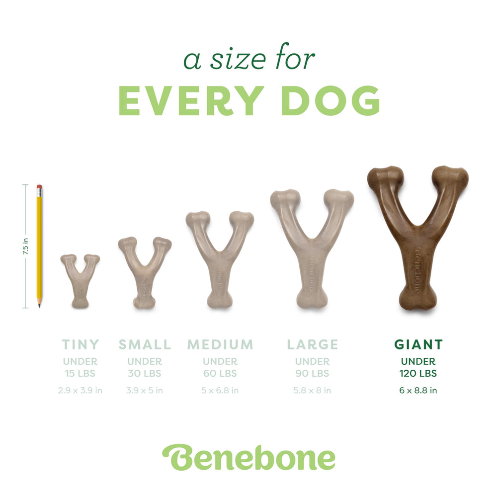 Benebone Wishbone, hecho en Estados Unidos con control de calidad.