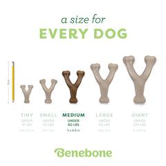 Benebone Wishbone hecho en Estados Unidos, alta calidad y seguridad.