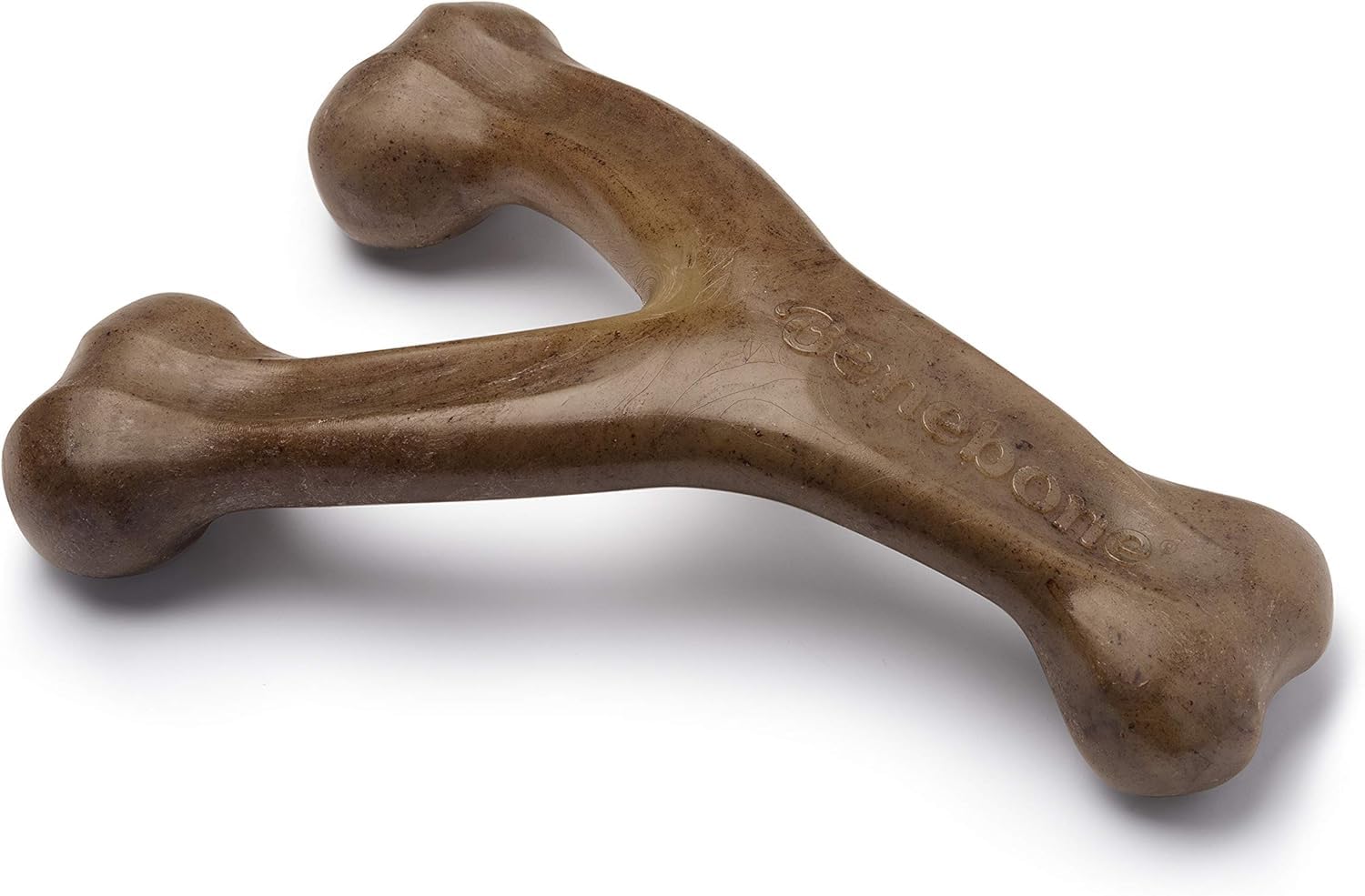 Benebone Wishbone, juguete masticable duradero para mordidas largas.