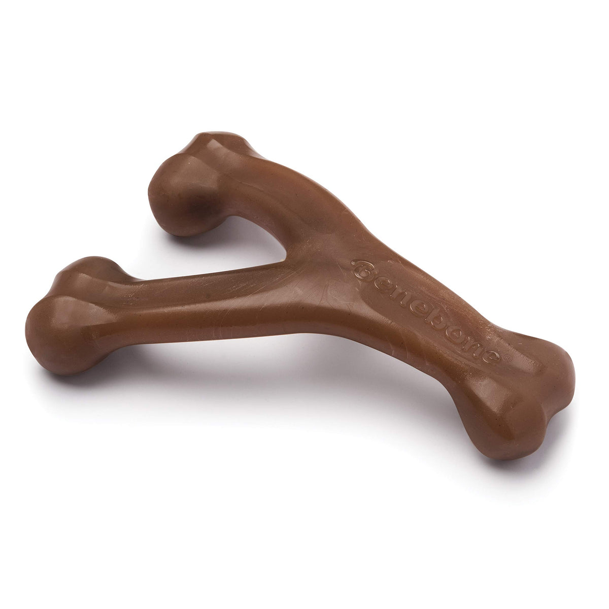 Benebone Wishbone mordedor sabor a maní para juego prolongado