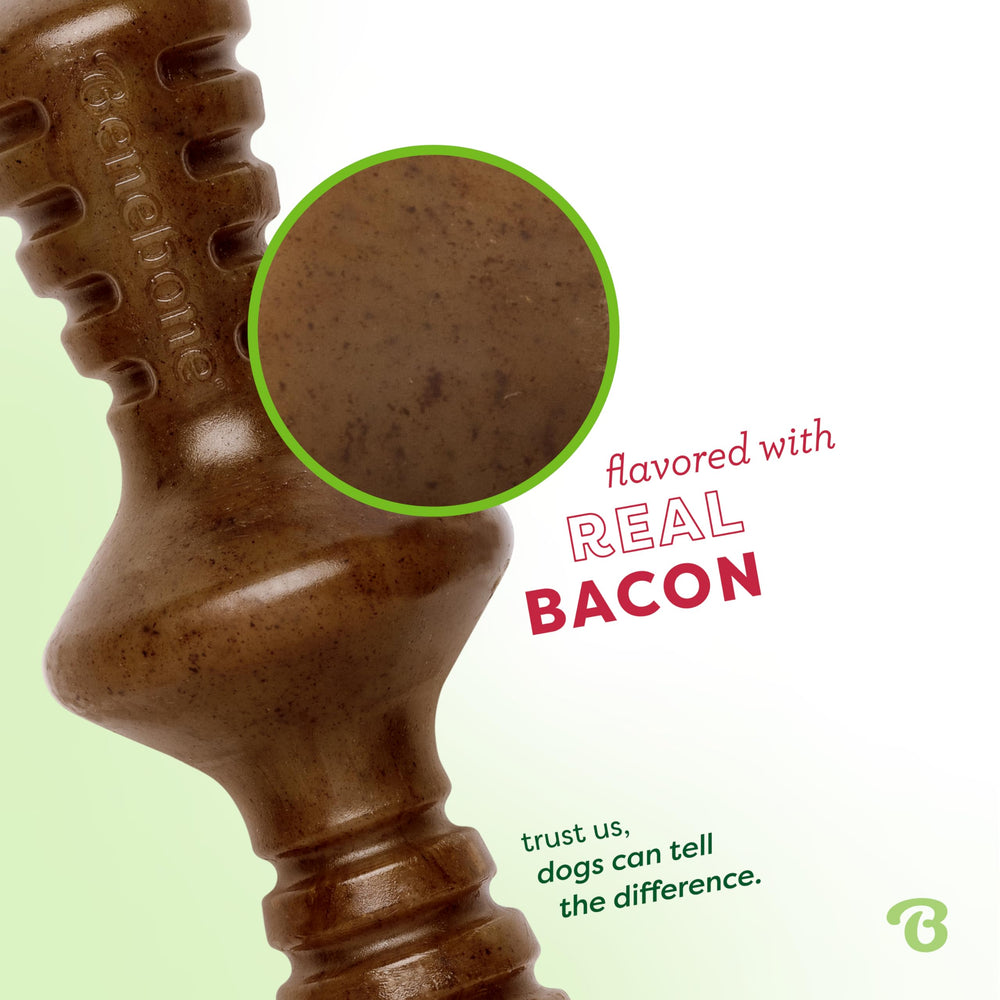 Benebone Zaggler, duradero, ideal para mordidas prolongadas.