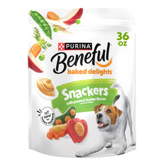 Beneful Snackers envase frontal; snack sabroso para entrenamiento diario de tu perro