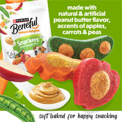 Beneful Snackers textura exterior crujiente para premiar con satisfacción