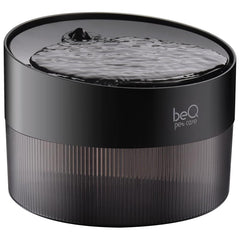 BEQ fuente de agua para gatos con nivel visible para monitorizar consumo