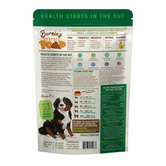 Bernie's Perfect Poop: bolsa cheddar para facilitar la mezcla con la comida.