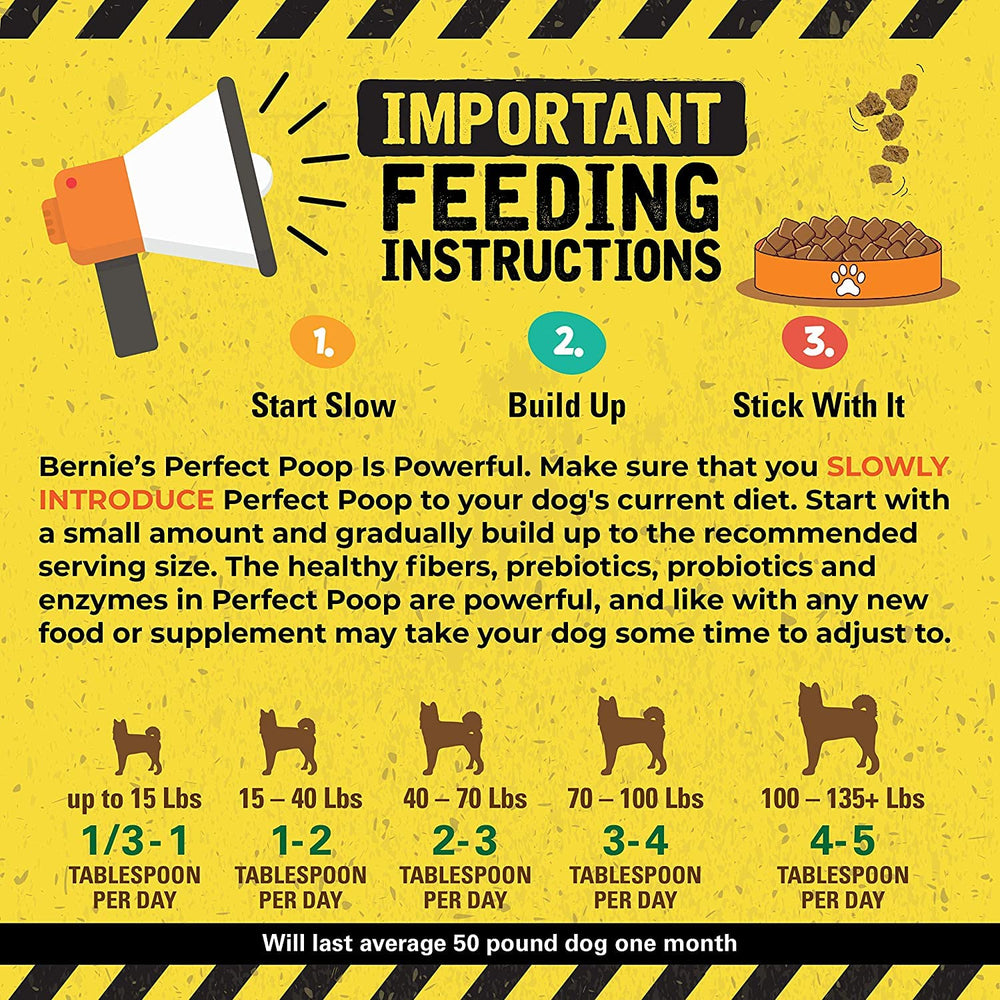 Bernie's Perfect Poop: envase ergonómico diseñado para uso diario.