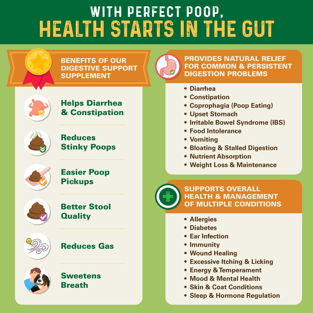 Bernie's Perfect Poop: granulos de fibra de hierba que ayudan a heces más firmes