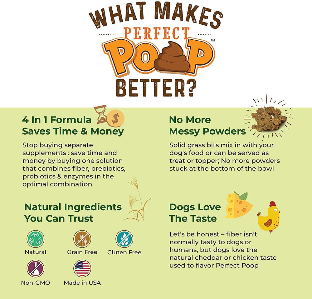 Bernie's Perfect Poop: ingredientes naturales que podrían apoyar la digestión.