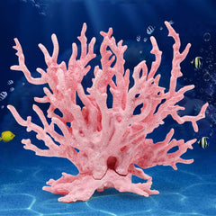 Besimple coral artificial para acuario, decorando y brindando refugio a peces.