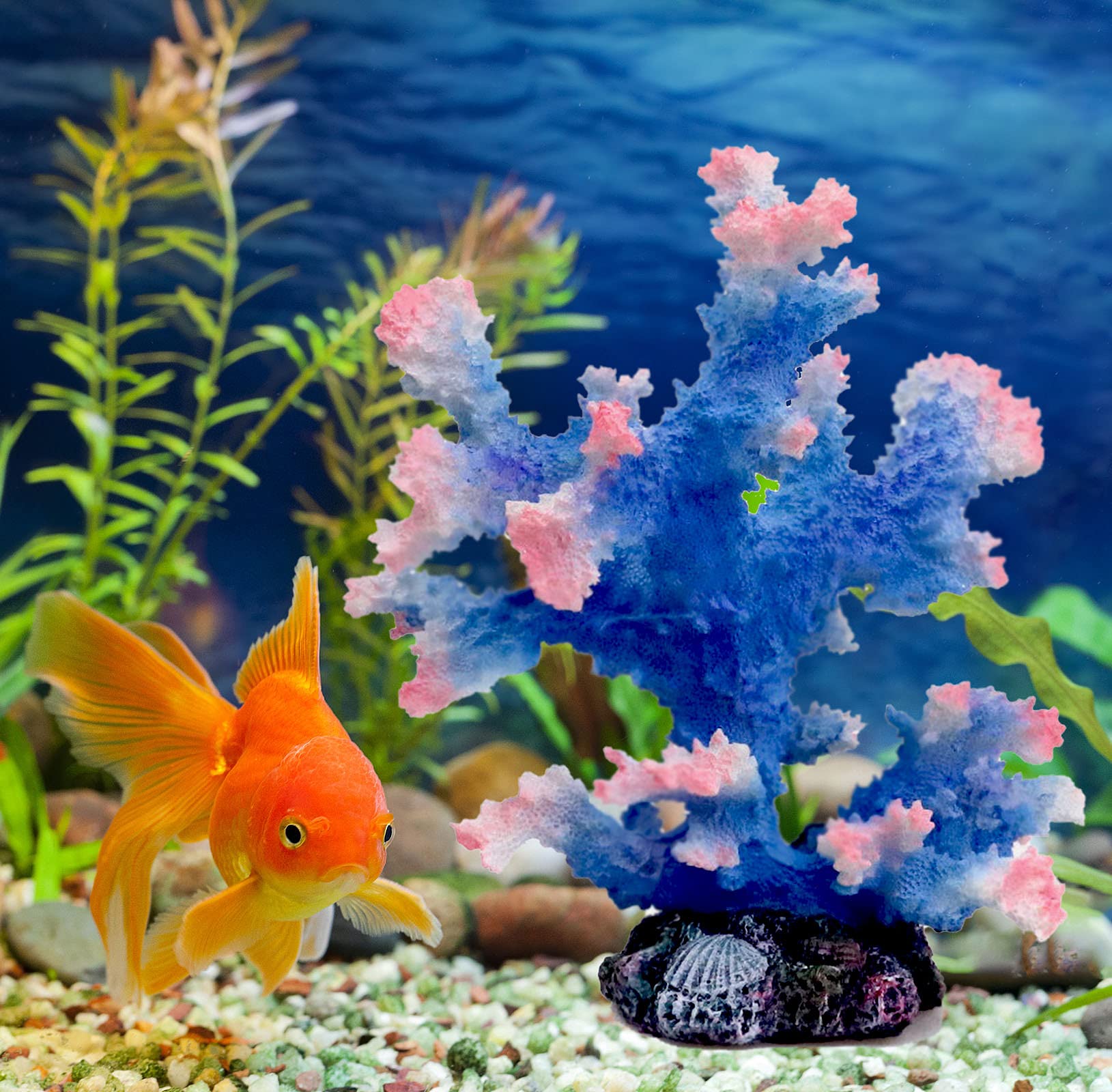 Besimple corales artificiales refugio acuario: refugio cómodo para habitantes del acuario.