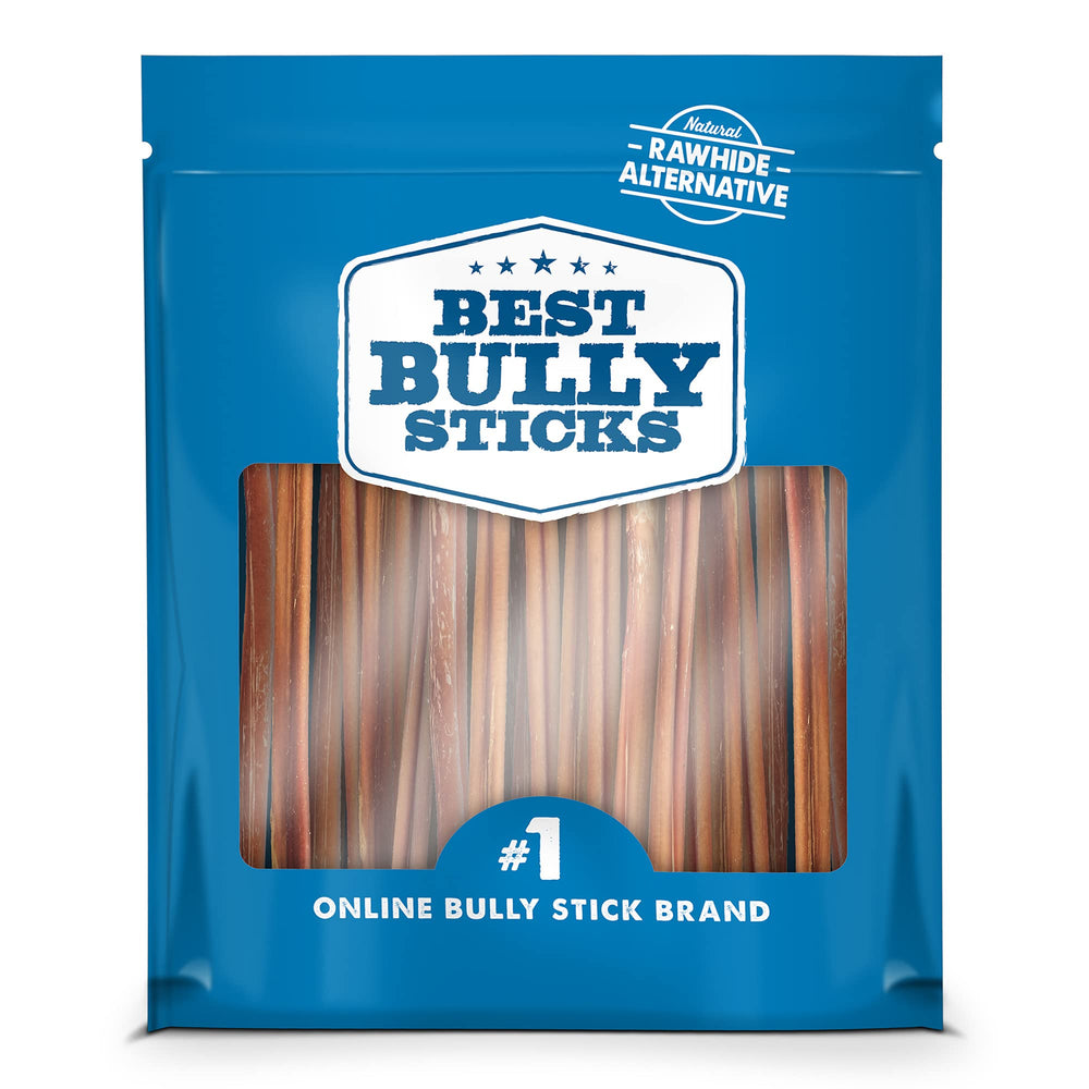 Best Bully Sticks palitos de 6 pulgadas, snack duradero para perros