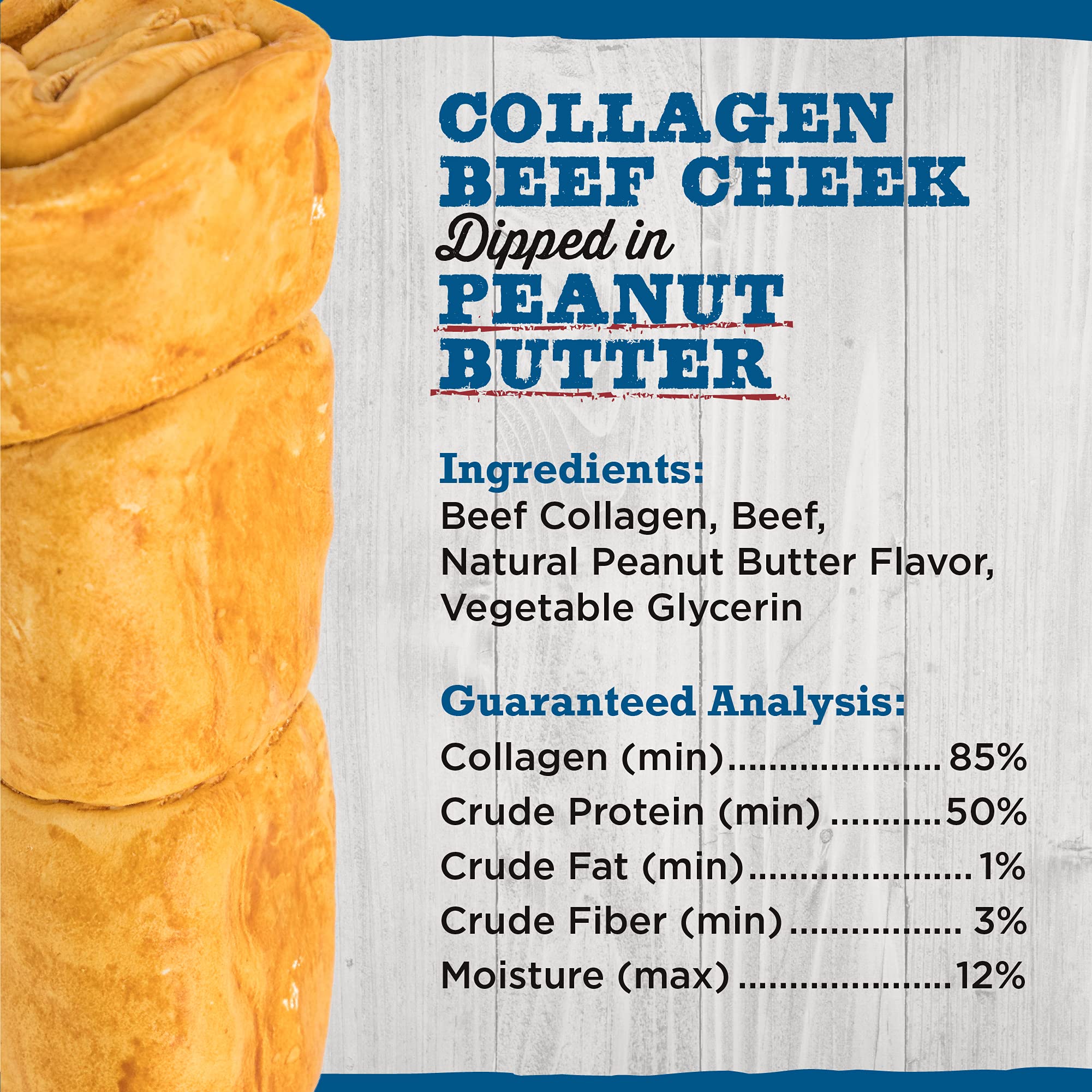 Best Bully Sticks alto en colágeno 85%, soporte para articulaciones
