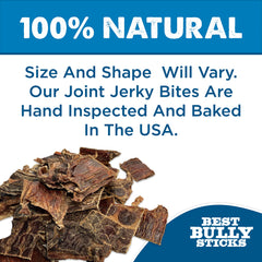 Best Bully Sticks jerky natural de res, alta proteína para perros activos