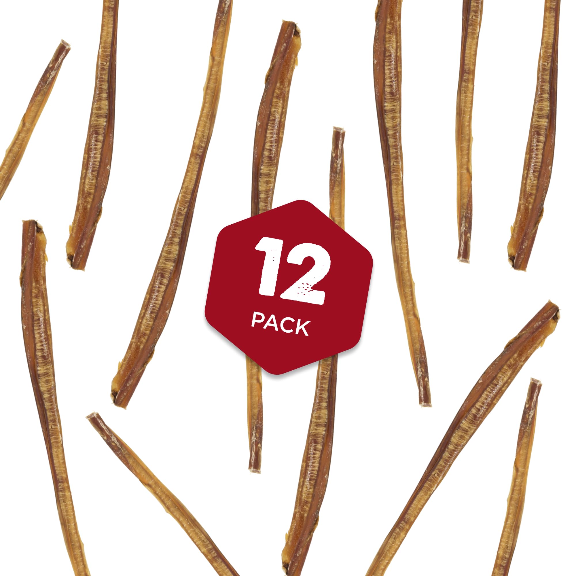 Best Bully Sticks libre de cuero crudo, alternativa segura para perros grandes.