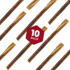 Best Bully Sticks pack de 10 unidades para mordedores fuertes.