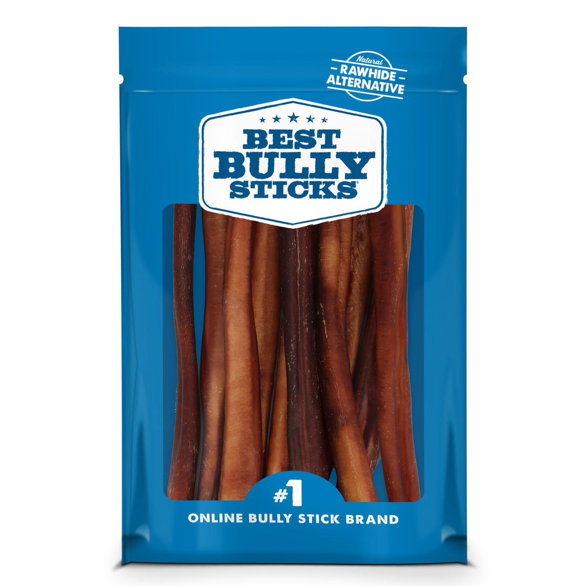Best Bully Sticks palitos gruesos de 12 pulgadas para perros grandes.