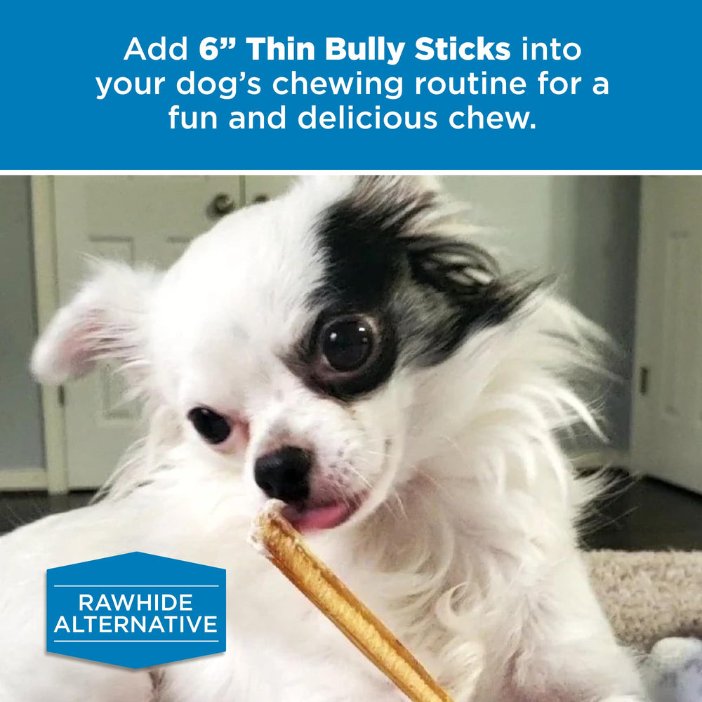 Best Bully Sticks sin cuero crudo, alternativa segura para masticar
