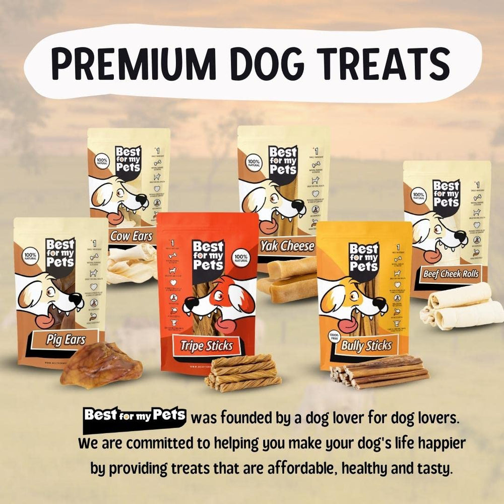 Best For My Pets orejas de cerdo para perros grandes regalo navideño para amantes de perros
