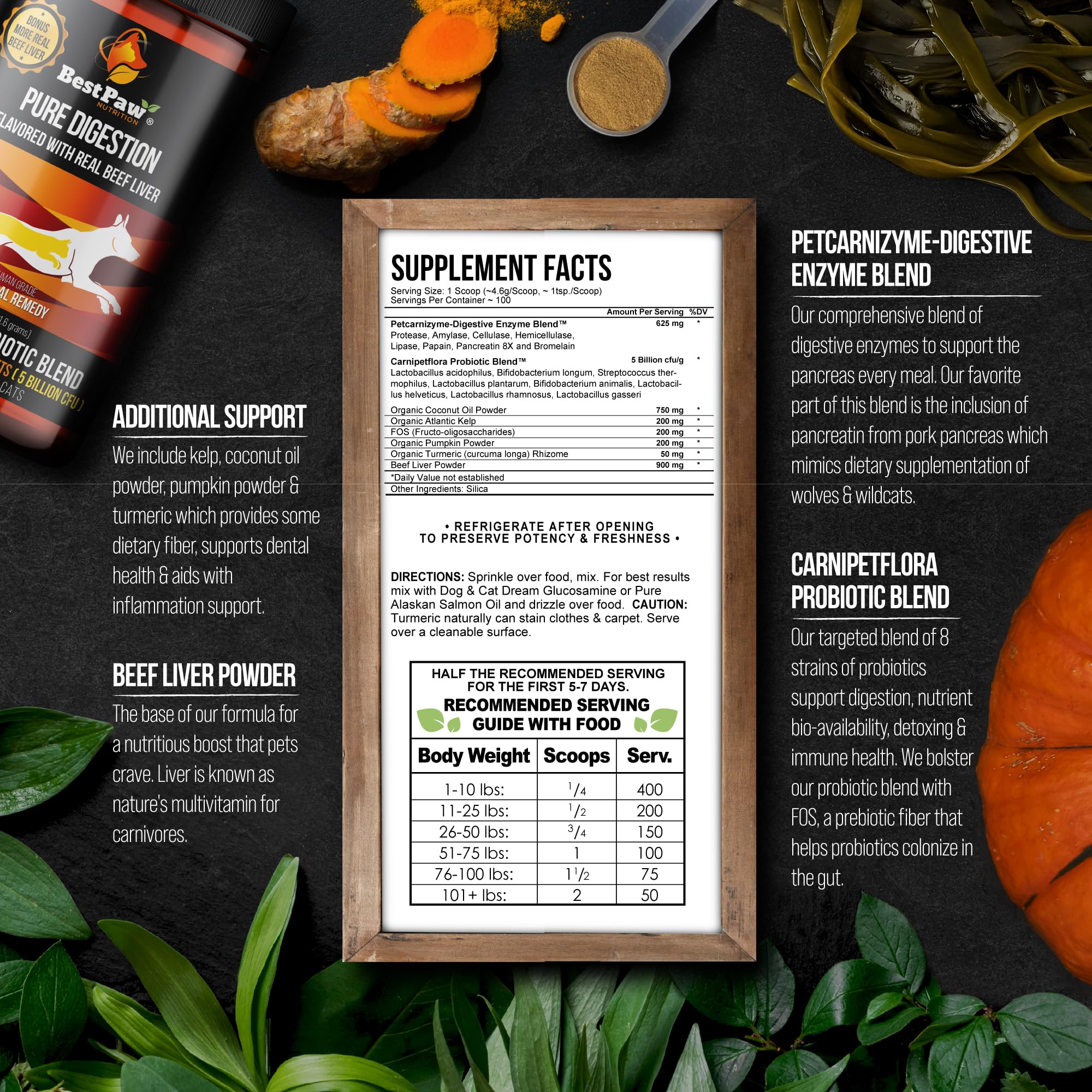 Best Paw Nutrition algas marinas fuente natural de minerales