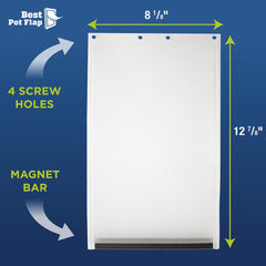 Best Pet Flap duradera gracias a tecnología utilizada en sectores médicos.