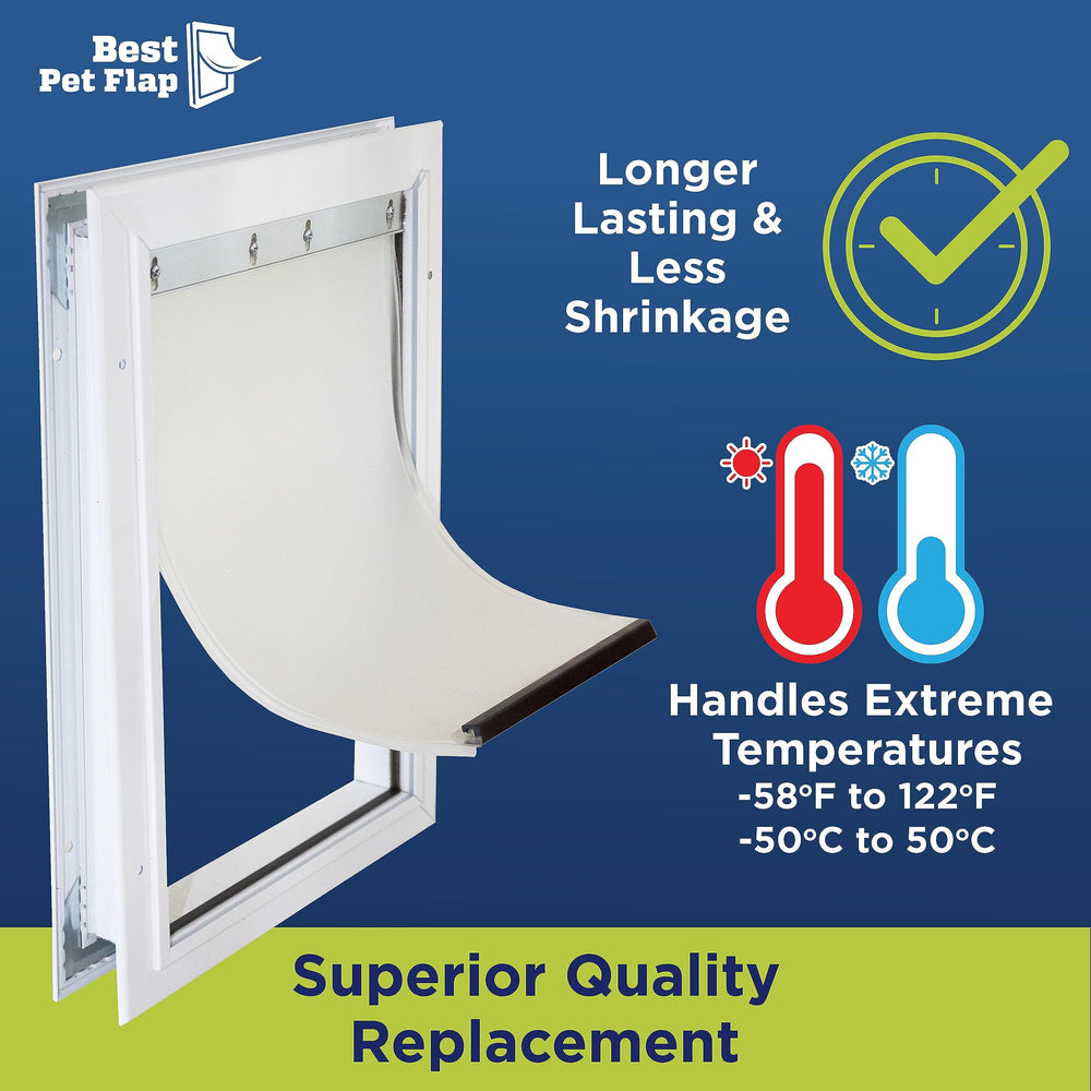 Best Pet Flap montaje fácil para ahorrar tiempo durante la instalación.