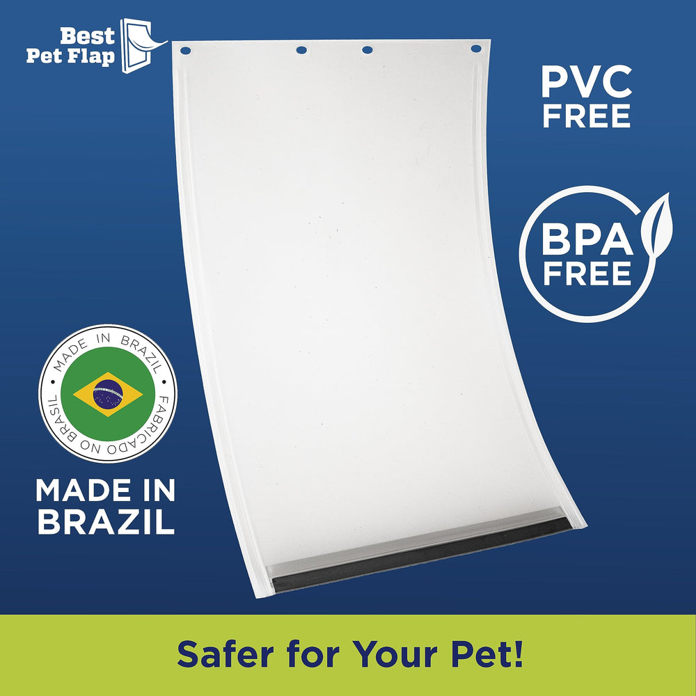 Best Pet Flap sin PVC y libre de BPA para mayor seguridad.