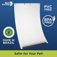 Best Pet Flap sin PVC y libre de BPA para mayor seguridad.