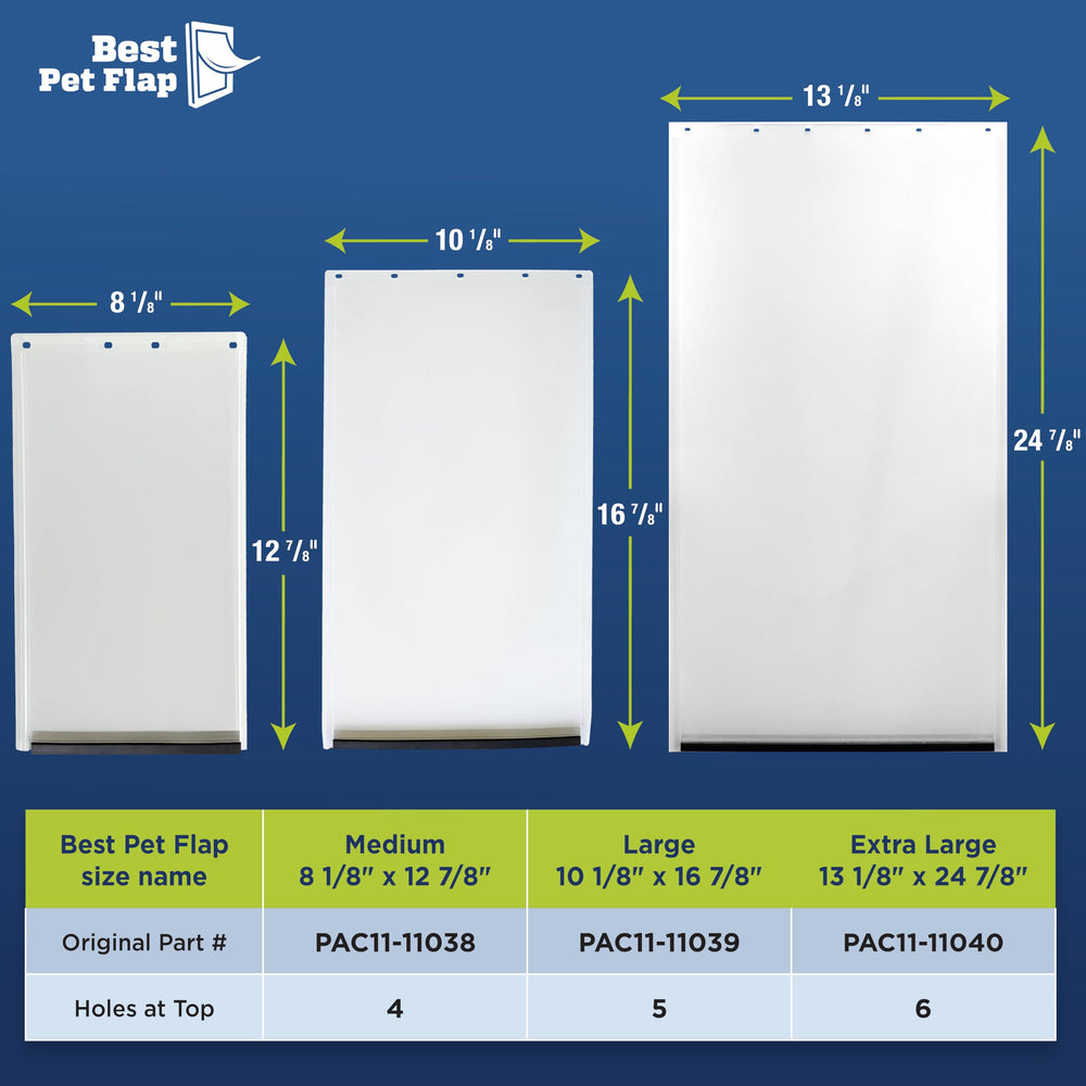 Best Pet Flap XL compatible con PetSafe Freedom Aluminum