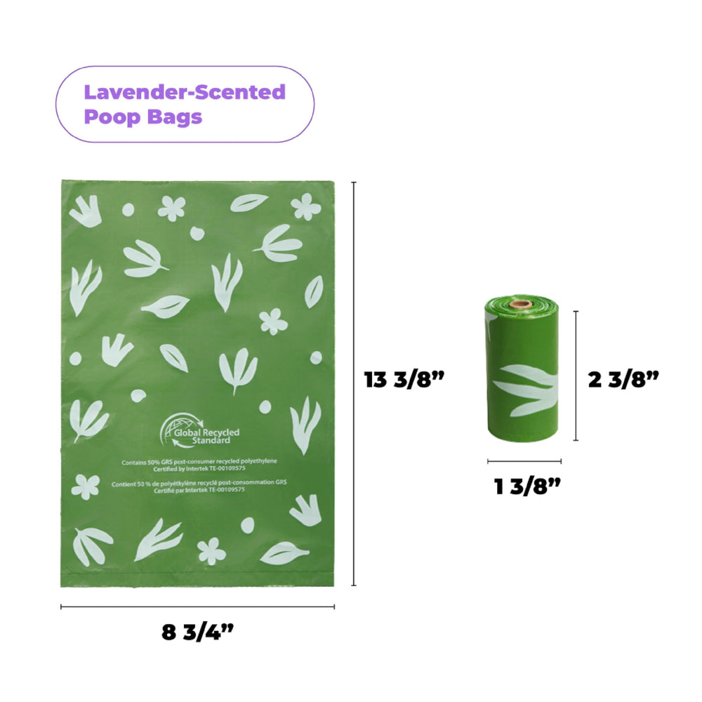 Bolsas Best Pet Supplies verde y de tamaño amplio para cualquier mascota.