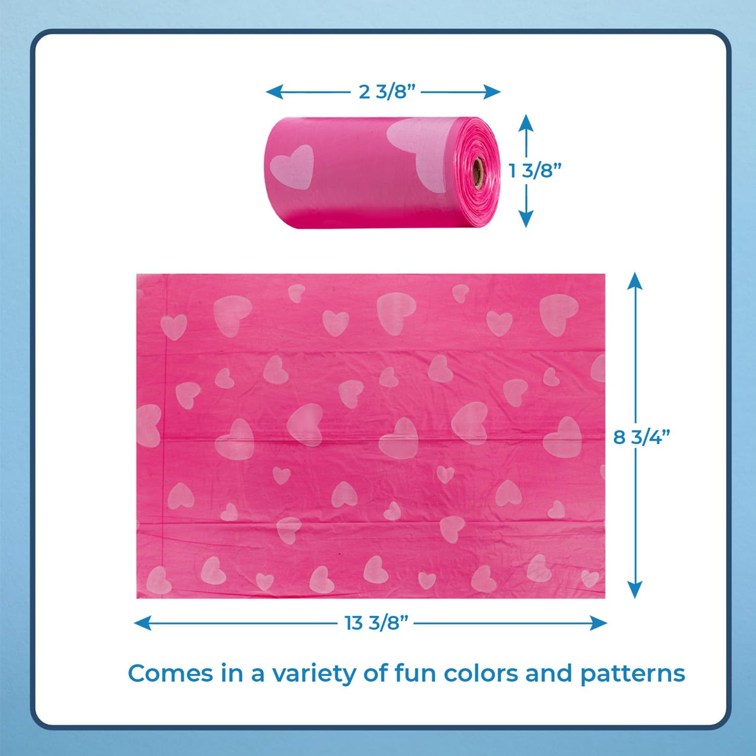 Best Pet Supplies bolsas tamaño 13x9 para todas las razas, recogida segura