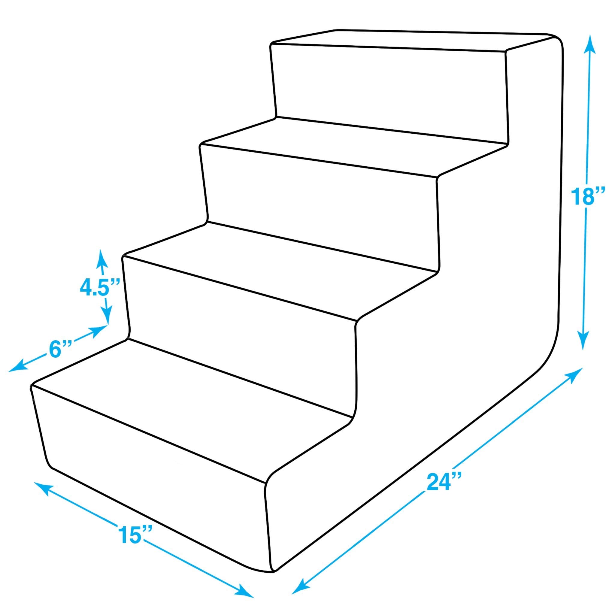 Best Pet Supplies escaleras para perros, uso en sofá y cama, diseño cómodo.