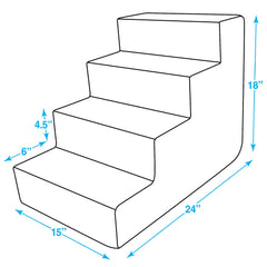 Best Pet Supplies escaleras para perros, uso en sofá y cama, diseño cómodo.