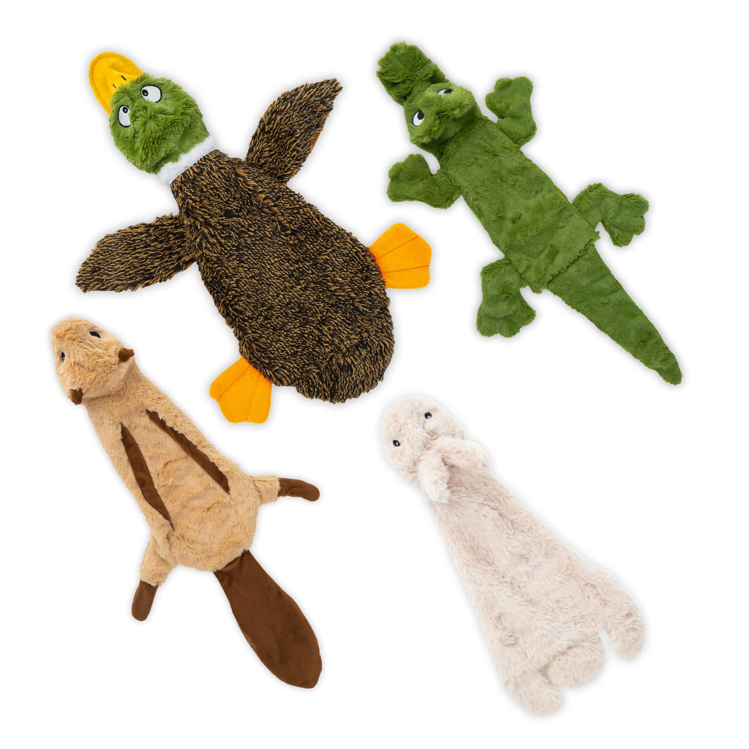 Best Pet Supplies Juguete para perro sin relleno, ideal para juego seguro y limpio.