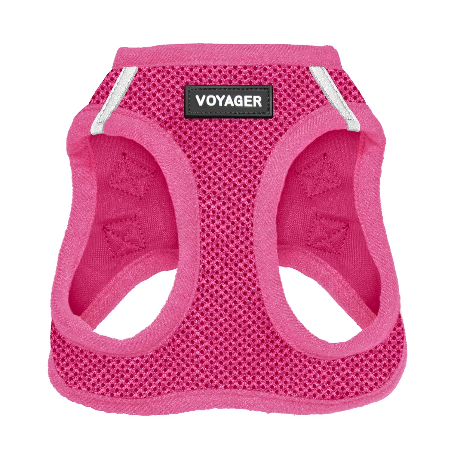 Best Pet Supplies Voyager fucsia arnés paso en malla transpirable para uso diario