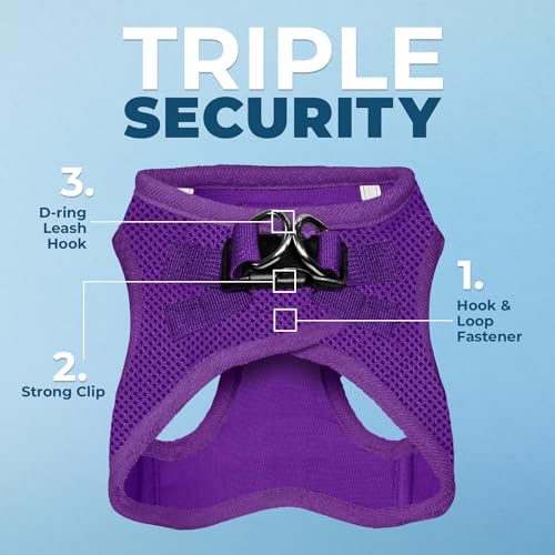 Best Pet Supplies Voyager Step-in Air Harness con malla respirante para mayor comodidad.
