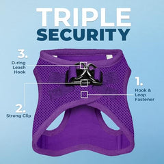 Best Pet Supplies Voyager Step-in Air Harness con malla respirante para mayor comodidad.