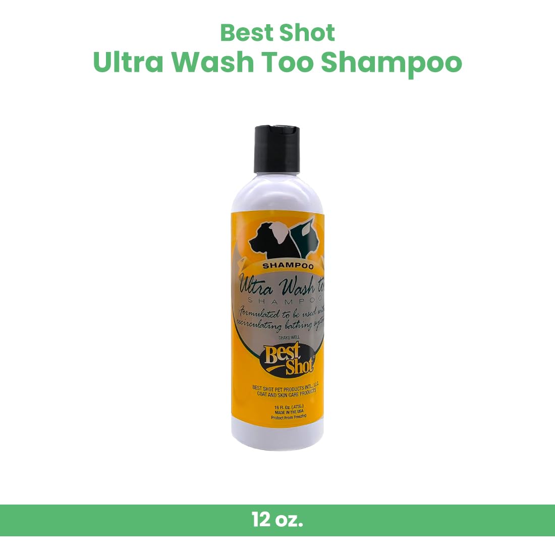 Best Shot Champú Ultra Lavado Potente, espuma ligera: ahorro de agua gracias a poca espuma.