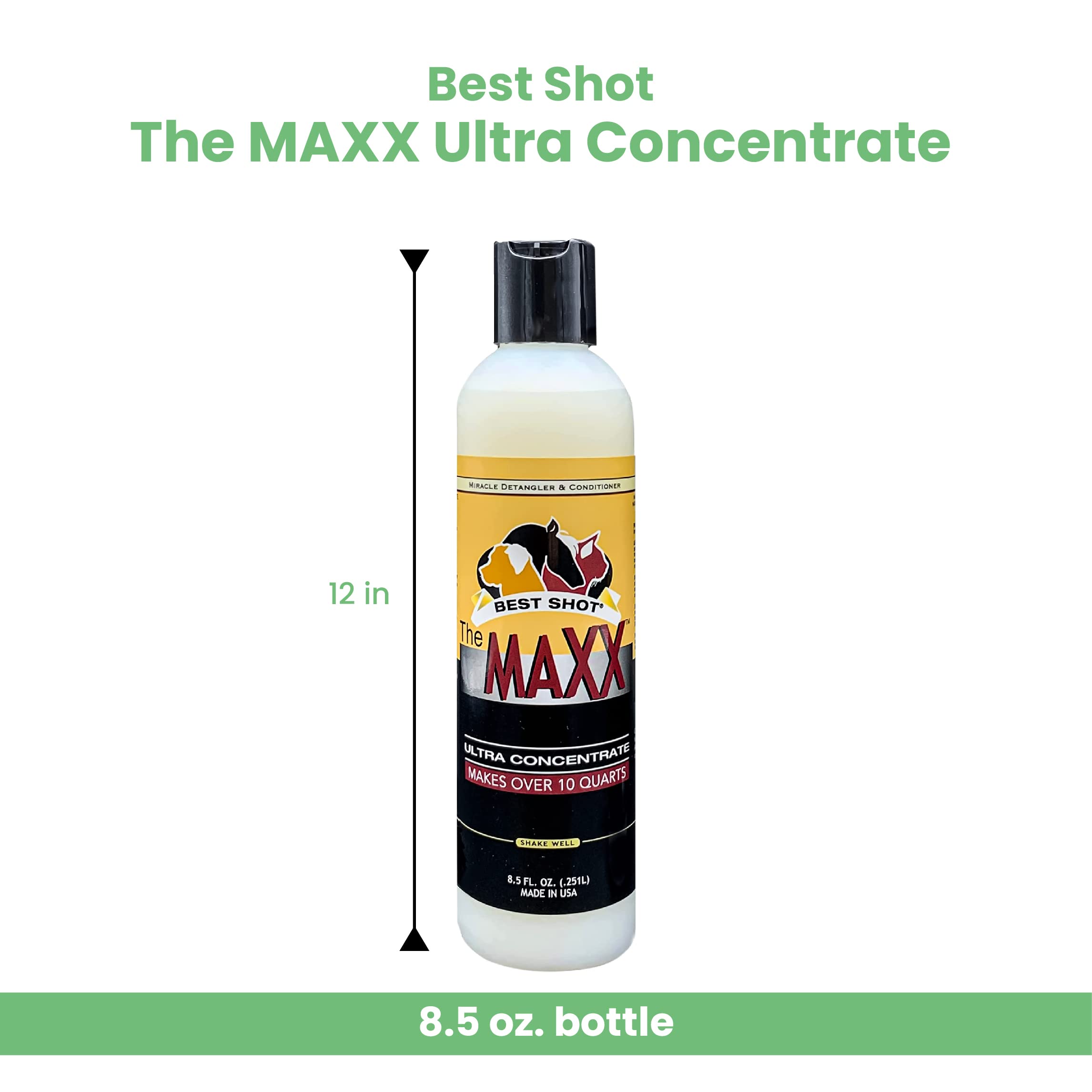 Best Shot MAXX Cabello liso y sedoso tras usarlo.