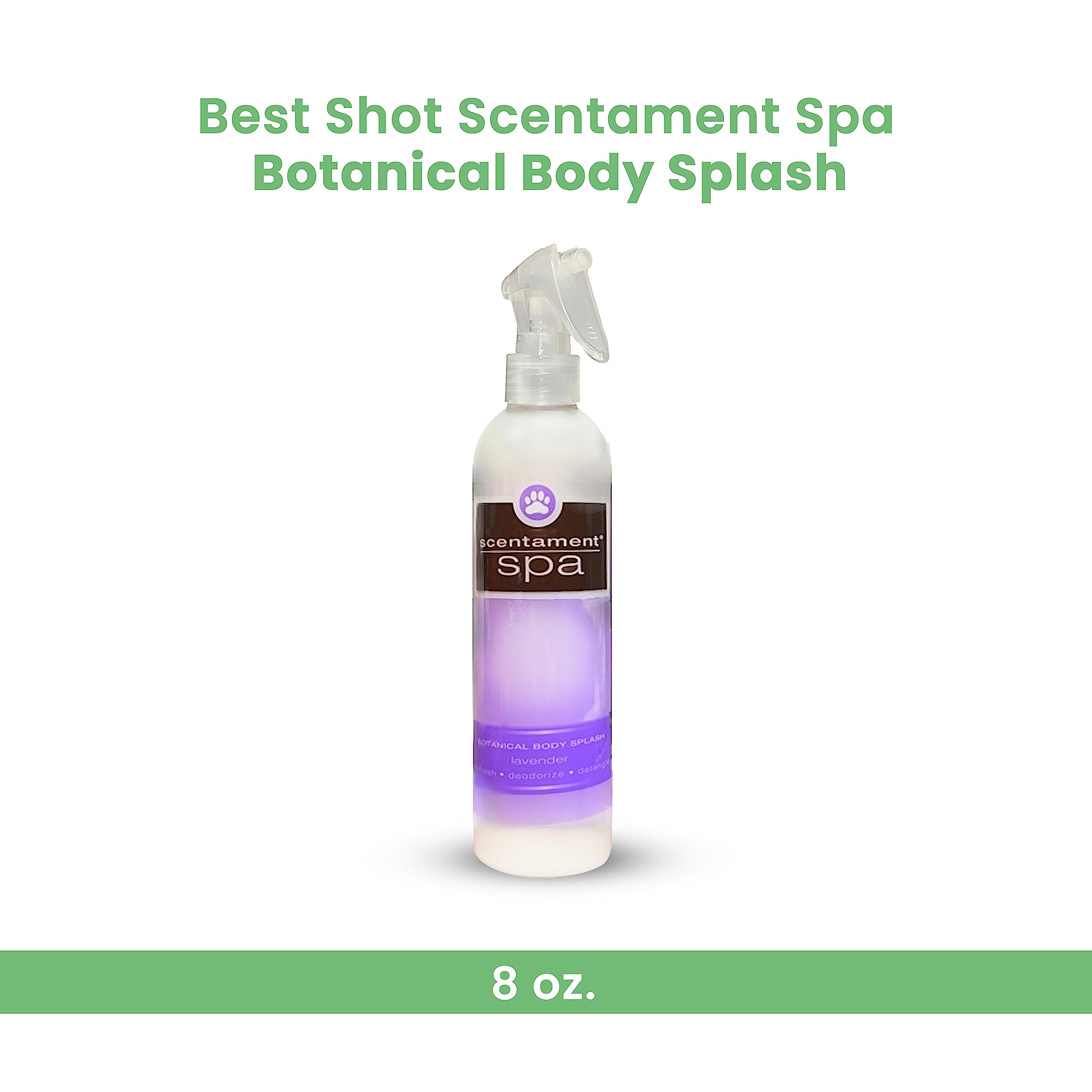 Etiqueta Lavanda Aloe de Best Shot para perfumar el pelaje de forma suave.