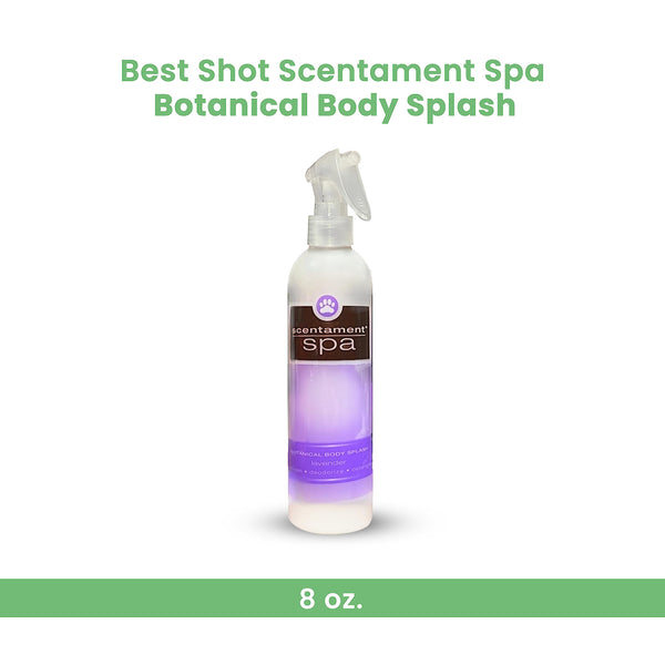 Etiqueta Lavanda Aloe de Best Shot para perfumar el pelaje de forma suave.