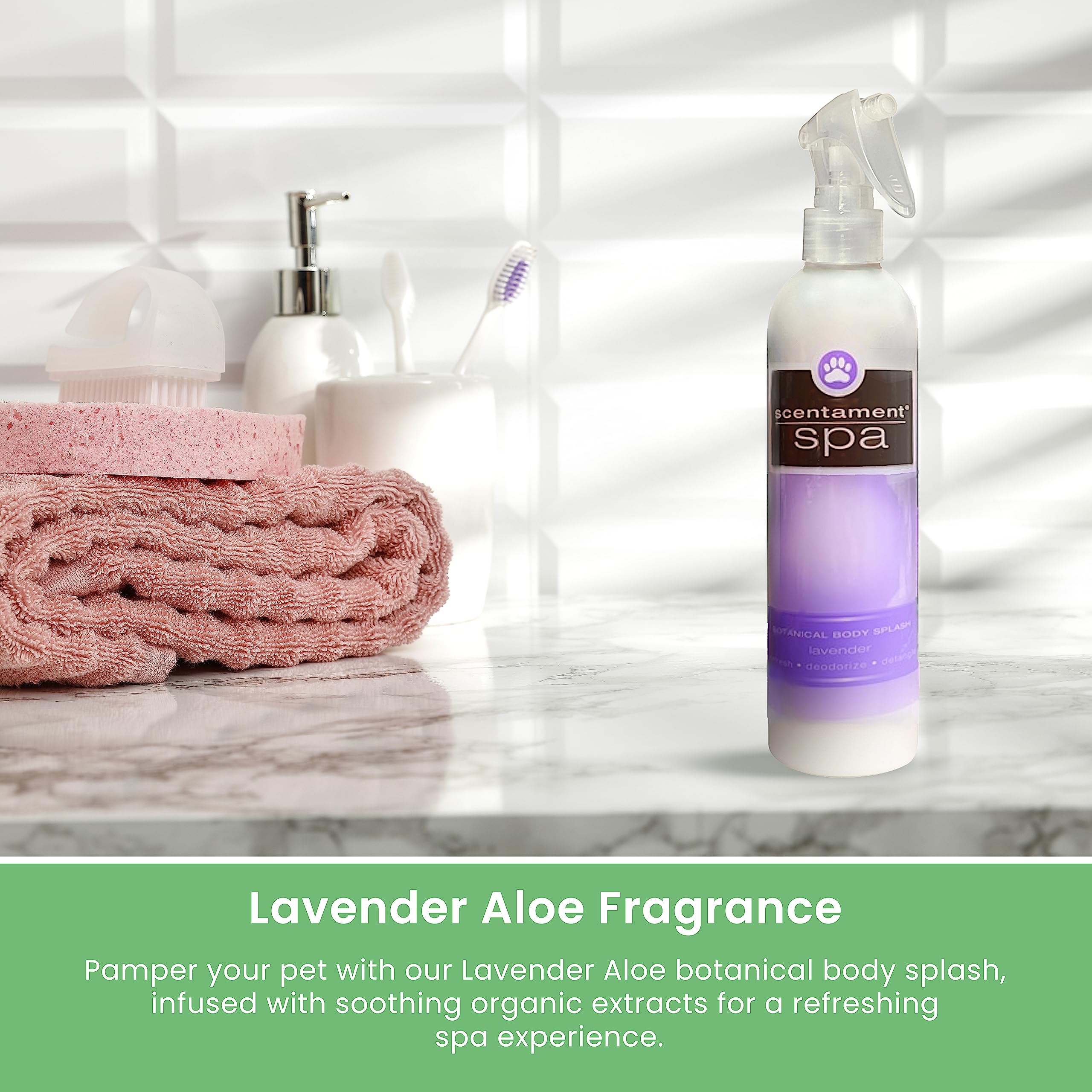 Rociado de Best Shot Scentament Spa reduce mal olor entre baños.