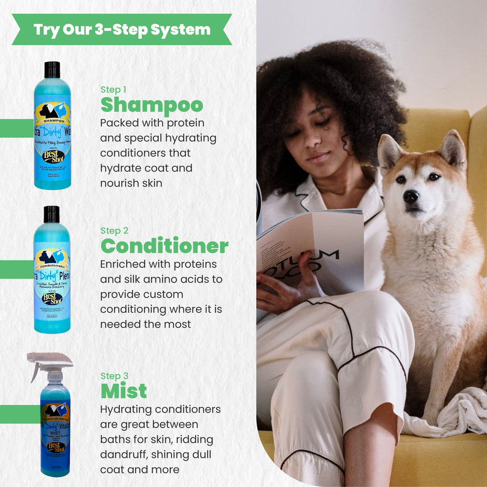 Best Shot Ultra Dirty Wash Shampoo, fragancia Agree para aroma agradable.
