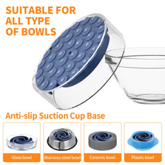 Bestalk inserto con diseño laberinto azul promueve comer despacio