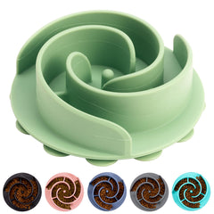 Bestalk inserto lento en silicona para perros, ritmo de alimentación suave.